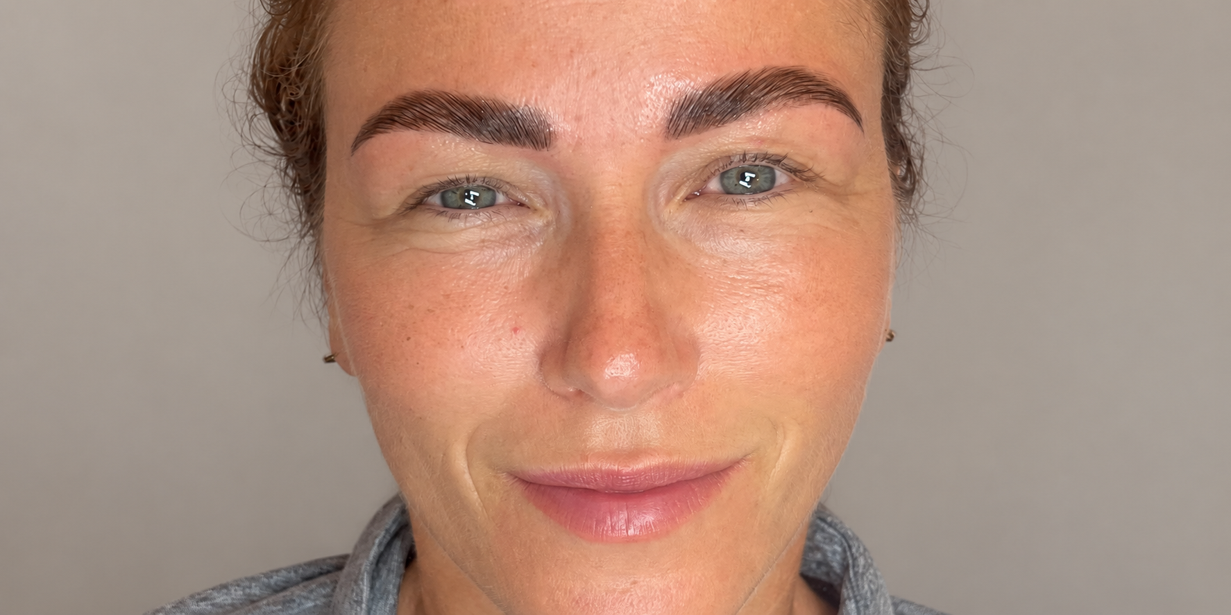 Brow Lamination hos SKÖN – kundebillede 8 med fokus på bryn og øjne
