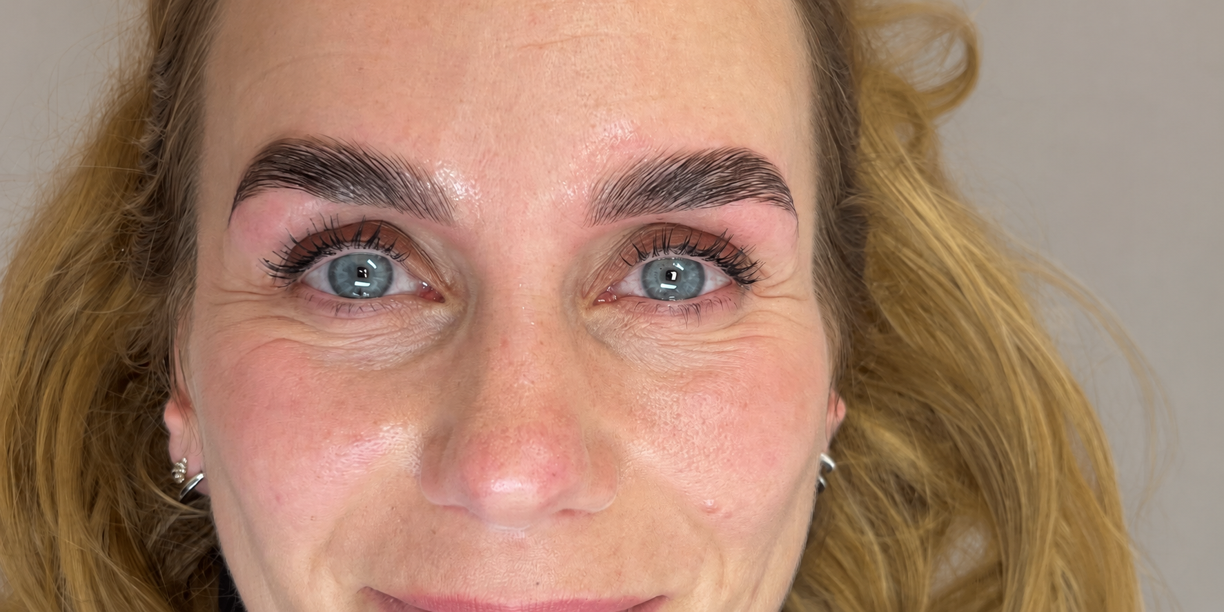 Brow Lamination hos SKÖN – kundebillede 14 med fokus på bryn og øjne