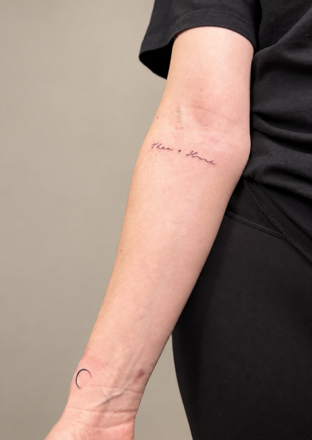 Fine Line-tatovering udført hos SKÖN, eksempel 13